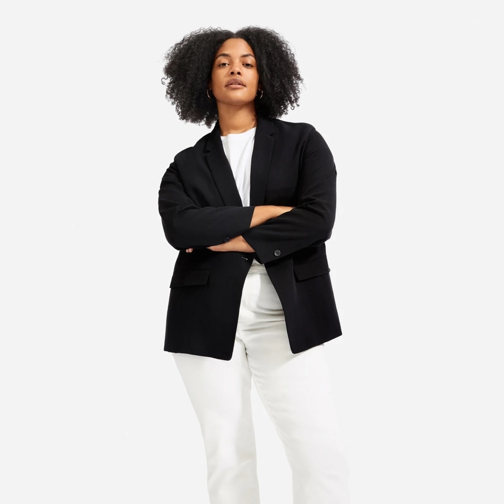 NWT Everlane Easy Blazer in Black